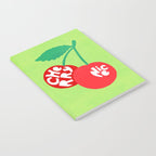 Big fruit Cherry duo with fun pun 'Cherry Nice'  Notebook Gallery Image 2