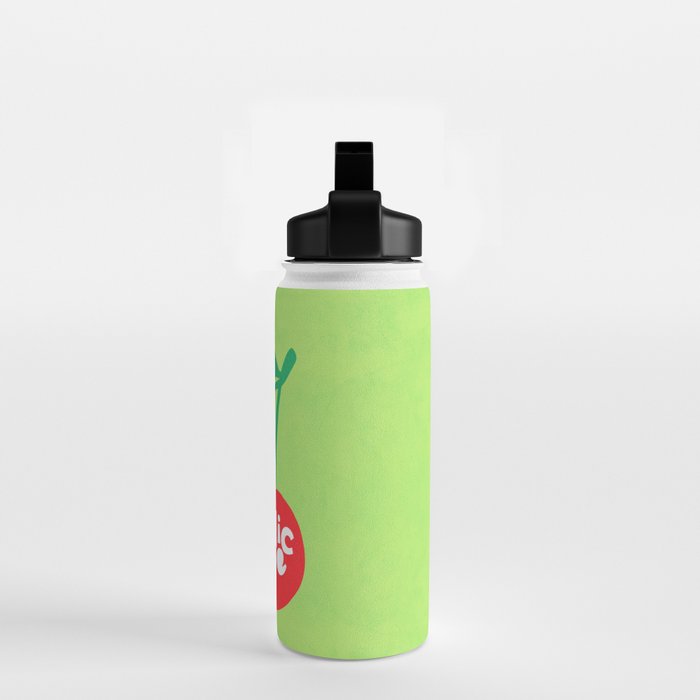 Big fruit Cherry duo with fun pun 'Cherry Nice'  Water Bottle Gallery Image 2