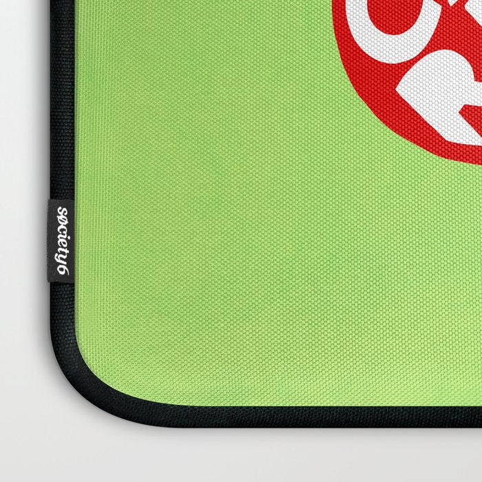 Big fruit Cherry duo with fun pun 'Cherry Nice'  Laptop Sleeve Gallery Image 3