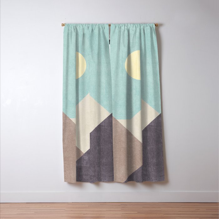 LANDSHAPES / Mountains - Day Window Curtain Gallery Image 3