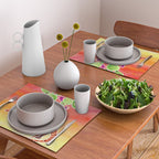 Armadillo and Cactus - Sunset Ombre Background Placemat Gallery Image 2