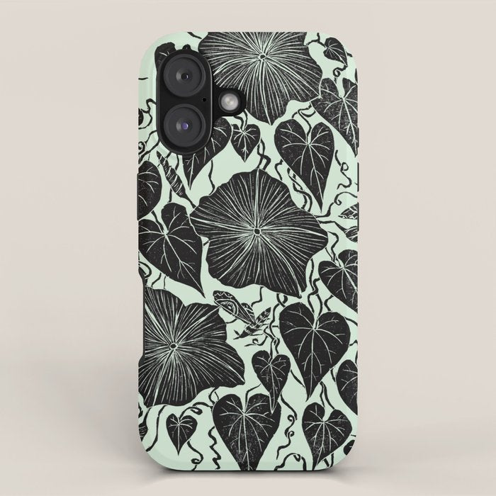 Moonflowers with Moths iPhone Case Gallery Image 1