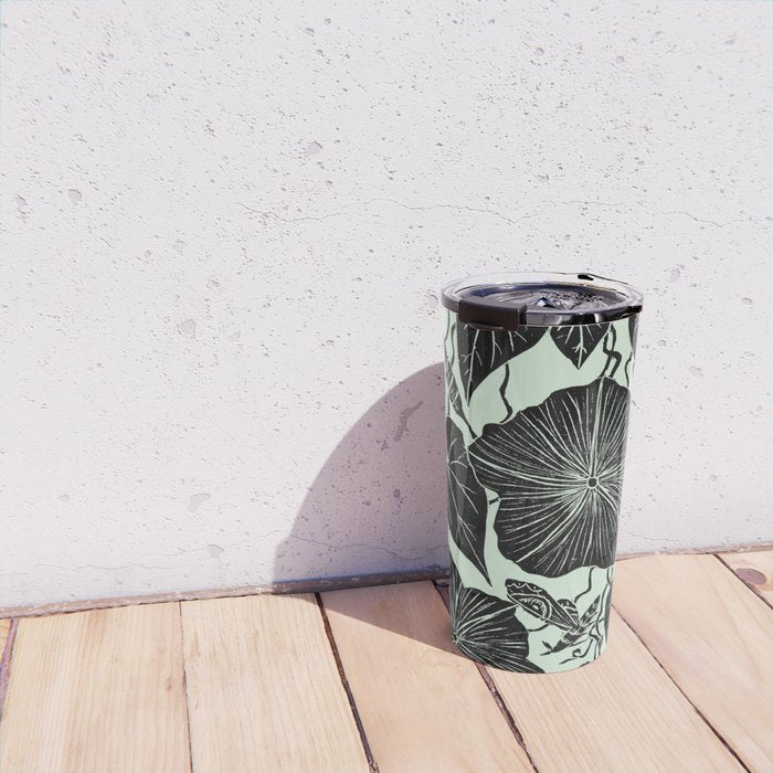 Moonflowers with Moths Travel Mug Gallery Image 4
