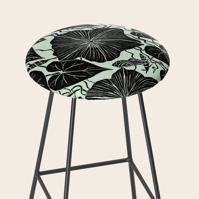 Moonflowers with Moths Stool Gallery Image 2