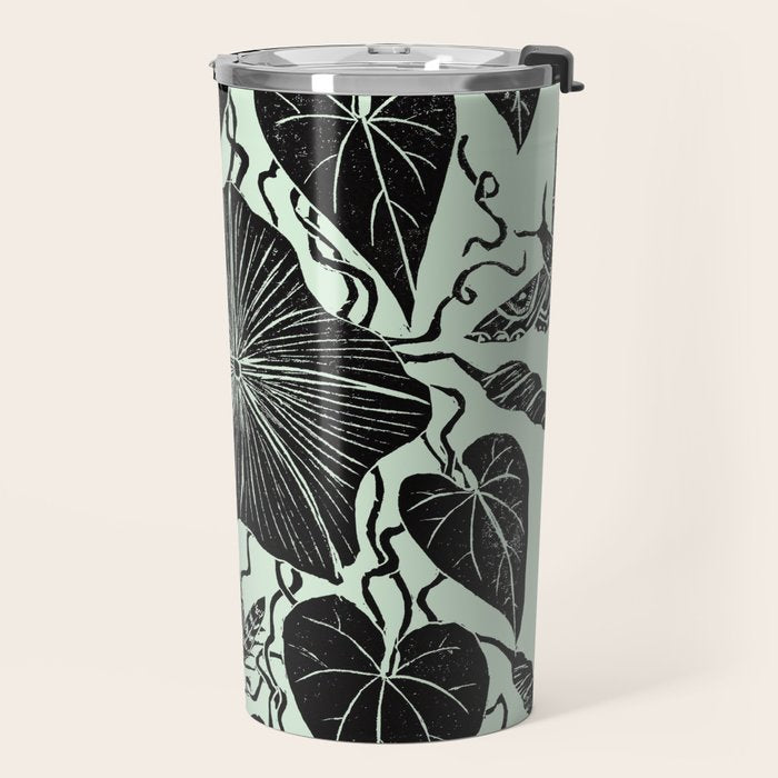 Moonflowers with Moths Travel Mug Gallery Image 2