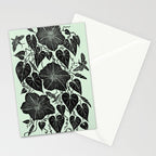 Moonflowers with Moths Stationery Card Gallery Image 2
