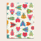 Wonderful Winged Insects - Colorful Retro Bugs Notebook Gallery Image 4
