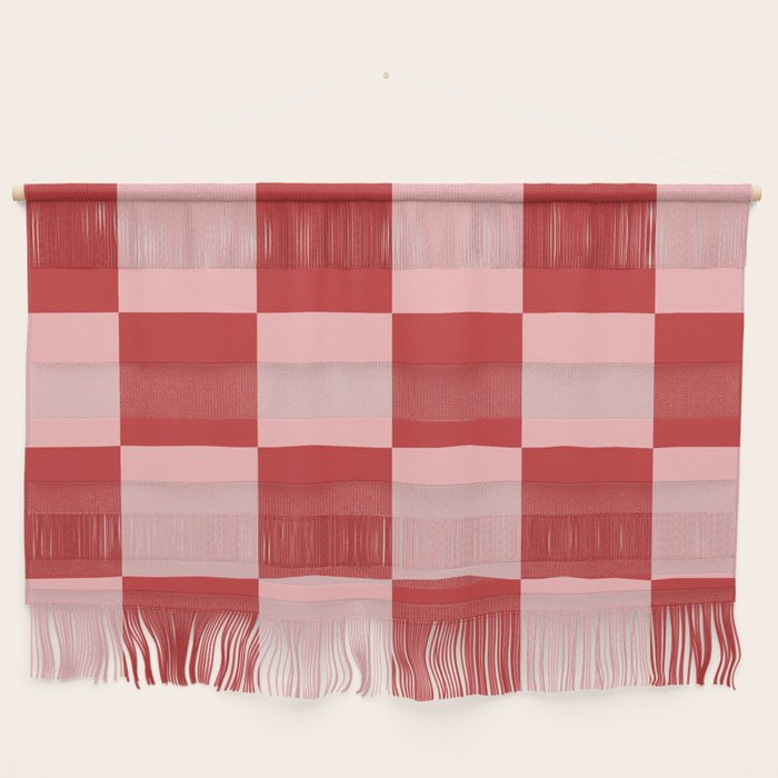 Checkered (Strawberry) Wall Hanging Gallery Image 1