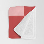 Checkered (Strawberry) Throw Blanket Gallery Image 3