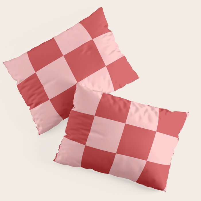 Checkered (Strawberry) Pillow Sham Gallery Image 3