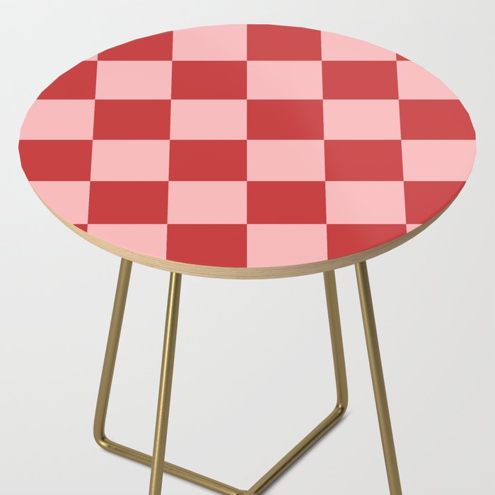 Checkered (Strawberry) Side Table Gallery Image 2