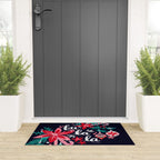 Fa La La Bouquet - Navy Welcome Mat Gallery Image 3