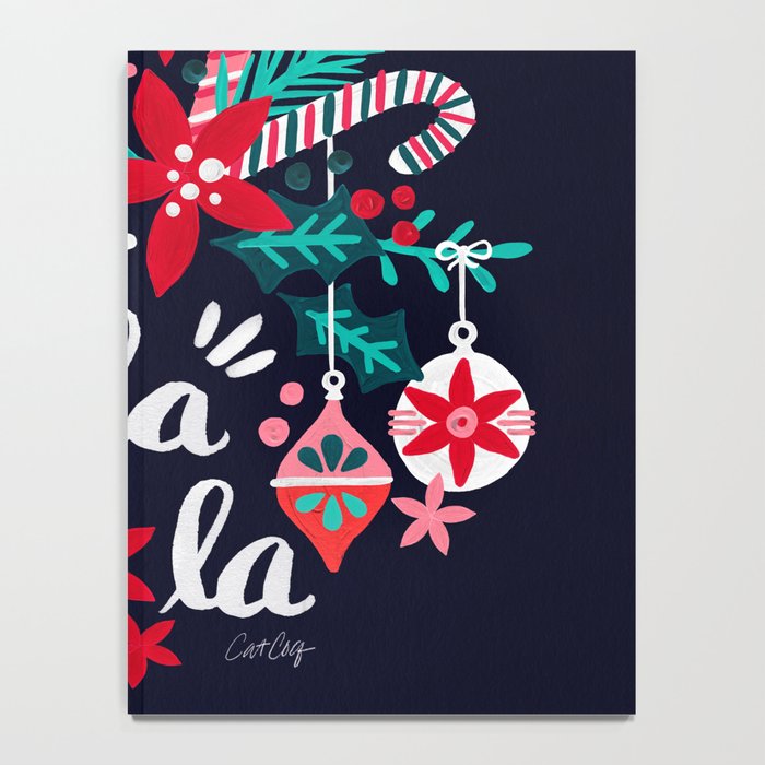 Fa La La Bouquet - Navy Notebook Gallery Image 4