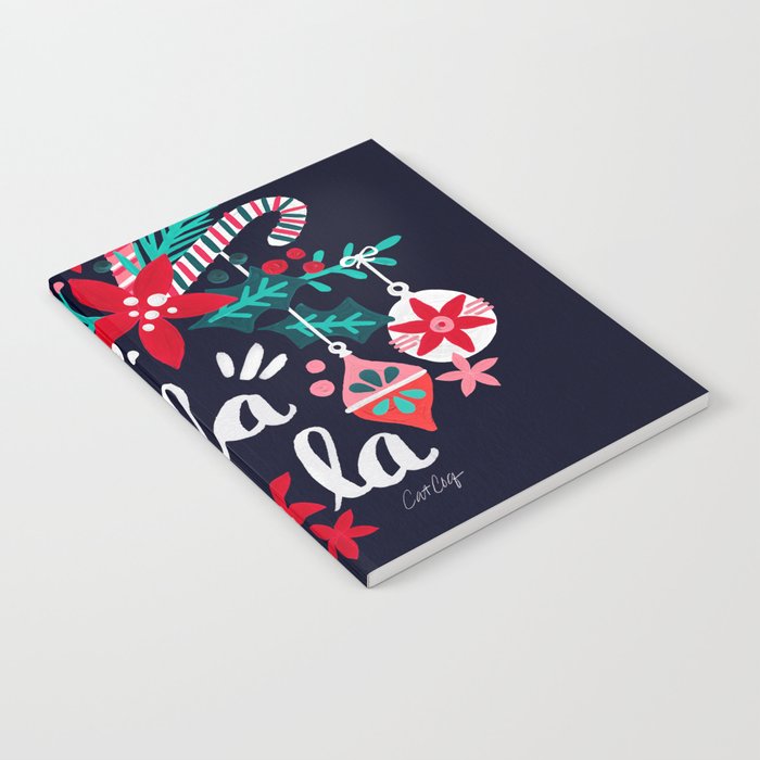 Fa La La Bouquet - Navy Notebook Gallery Image 2