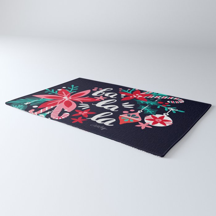 Fa La La Bouquet - Navy Rug Gallery Image 3