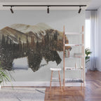 Arctic Grizzly Bear Wall Mural Gallery Image 1