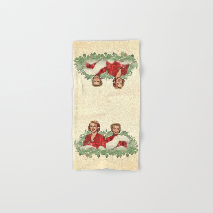 Sisters - A Merry White Christmas Bath Towel Gallery Image 1