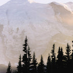 Cascade Mountain High - Mount Rainier Sunset Coffee Mug Gallery Image 2