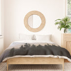 Cascade Mountain High - Mount Rainier Sunset Duvet Cover Gallery Image 3