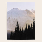 Cascade Mountain High - Mount Rainier Sunset Poster Gallery Image 4