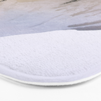 Cascade Mountain High - Mount Rainier Sunset Bath Mat Gallery Image 3