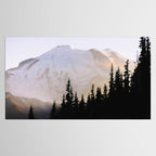 Cascade Mountain High - Mount Rainier Sunset Tablecloth Gallery Image 2