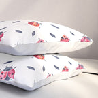 Lucky Ladybugs & Black Leaves Pillow Sham Gallery Image 3