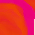 Touching Corners (Pink and Bold Orange) Coffee Mug Gallery Image 2