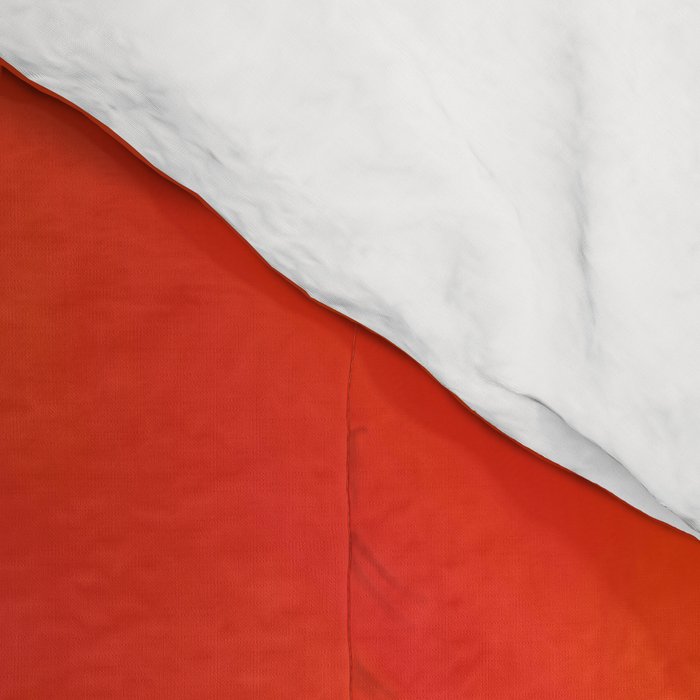 Touching Corners (Pink and Bold Orange) Comforter Gallery Image 4