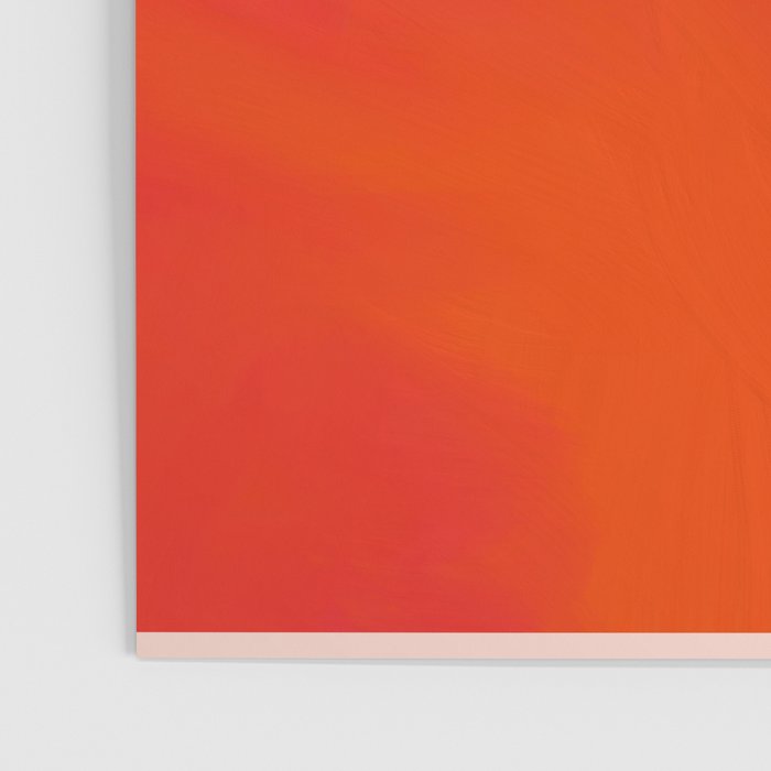 Touching Corners (Pink and Bold Orange) Poster Gallery Image 3