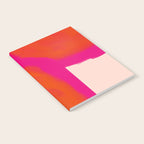 Touching Corners (Pink and Bold Orange) Notebook Gallery Image 2