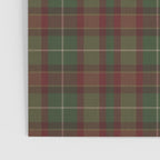 Burgundy Green Classic Plaid Poster Gallery Image 3