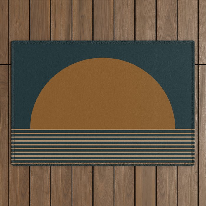 Sunrise / Sunset VII Outdoor Rug Gallery Image 1