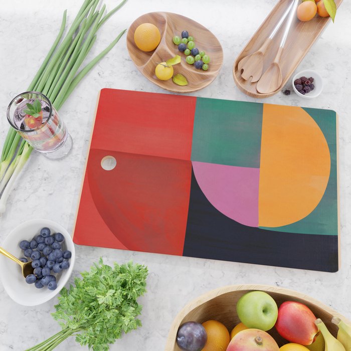 Abstract Shapes 63 Cutting Board Gallery Image 2