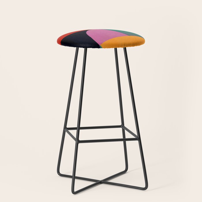 Abstract Shapes 63 Stool Gallery Image 1