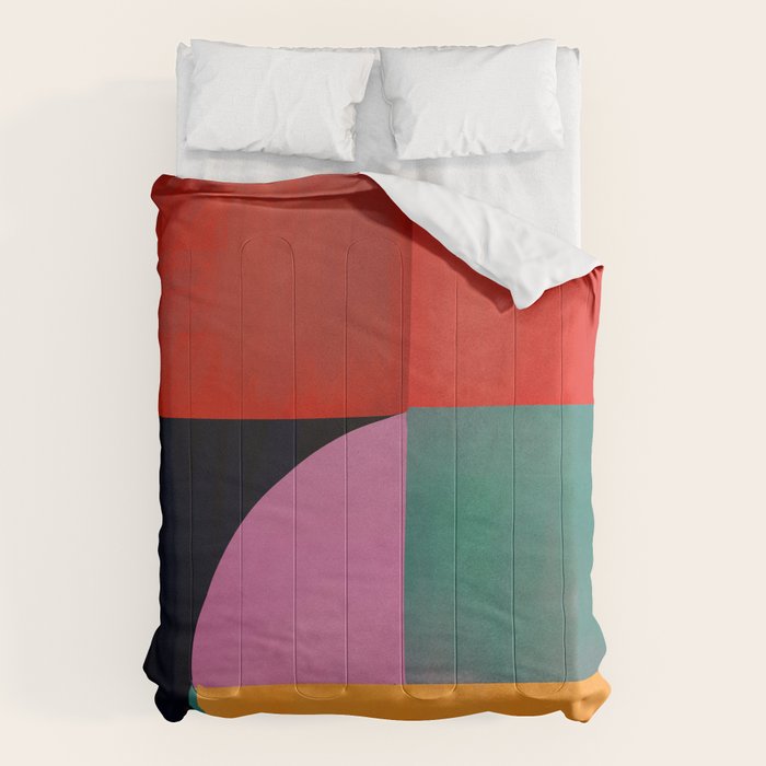 Abstract Shapes 63 Comforter Gallery Image 1