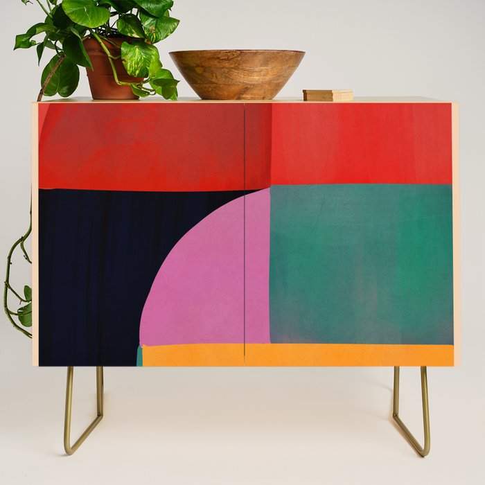 Abstract Shapes 63 Credenza Gallery Image 1