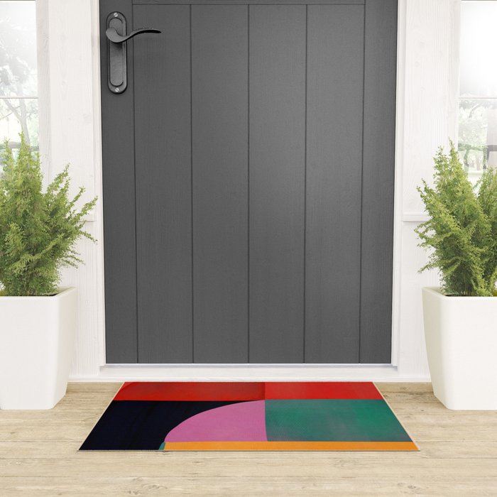 Abstract Shapes 63 Welcome Mat Gallery Image 3