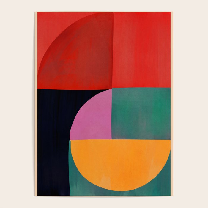 Abstract Shapes 63 Poster Gallery Image 1