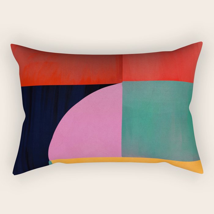 Abstract Shapes 63 Rectangular Pillow Gallery Image 1