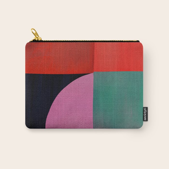 Abstract Shapes 63 Carry All Pouch Gallery Image 1