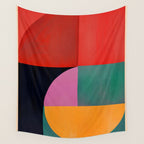 Abstract Shapes 63 Wall Tapestry Gallery Image 4