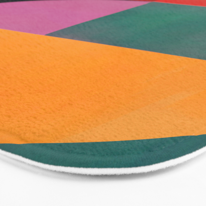 Abstract Shapes 63 Bath Mat Gallery Image 3