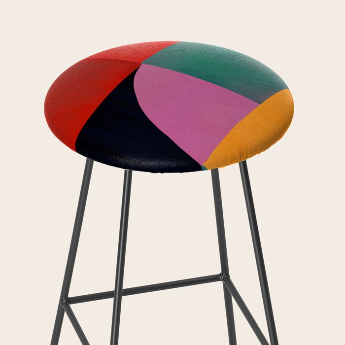 Abstract Shapes 63 Stool Gallery Image 2