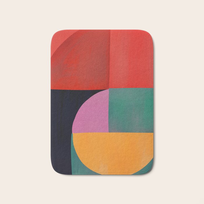 Abstract Shapes 63 Bath Mat Gallery Image 1