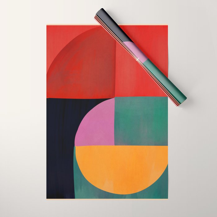 Abstract Shapes 63 Wrapping Paper Gallery Image 1