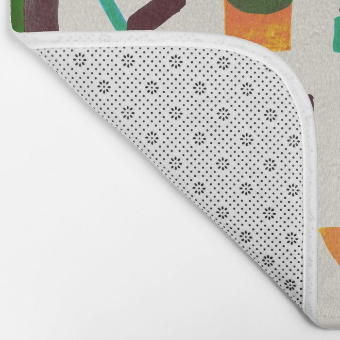 Shape of thoughts Bath Mat Gallery Image 2