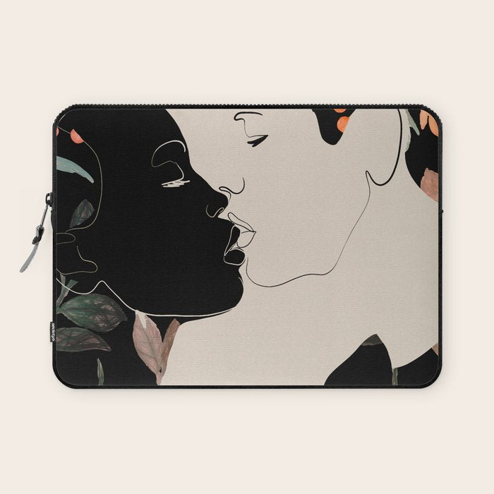 Floral Kiss  Laptop Sleeve Gallery Image 1