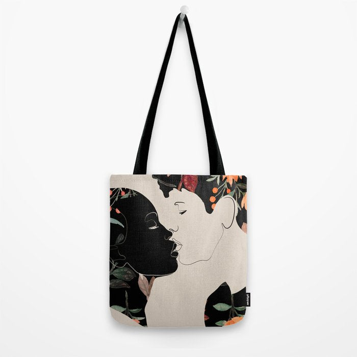 Floral Kiss  Tote Bag Gallery Image 2