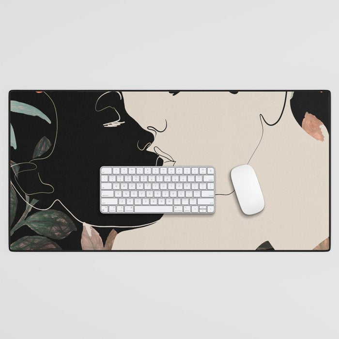 Floral Kiss  Desk Mat Gallery Image 1
